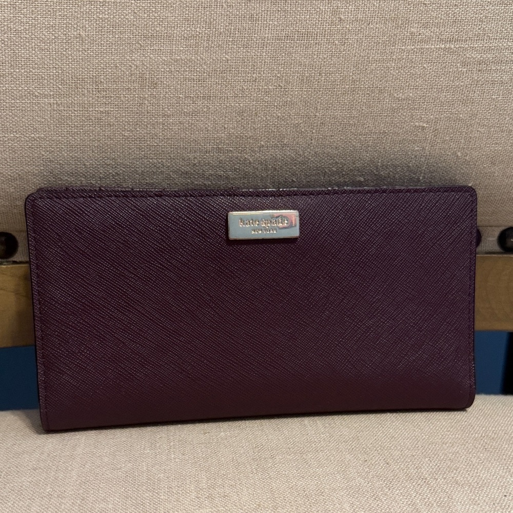 Kate Spade Aubergine (Eggplant) Women's Wallet